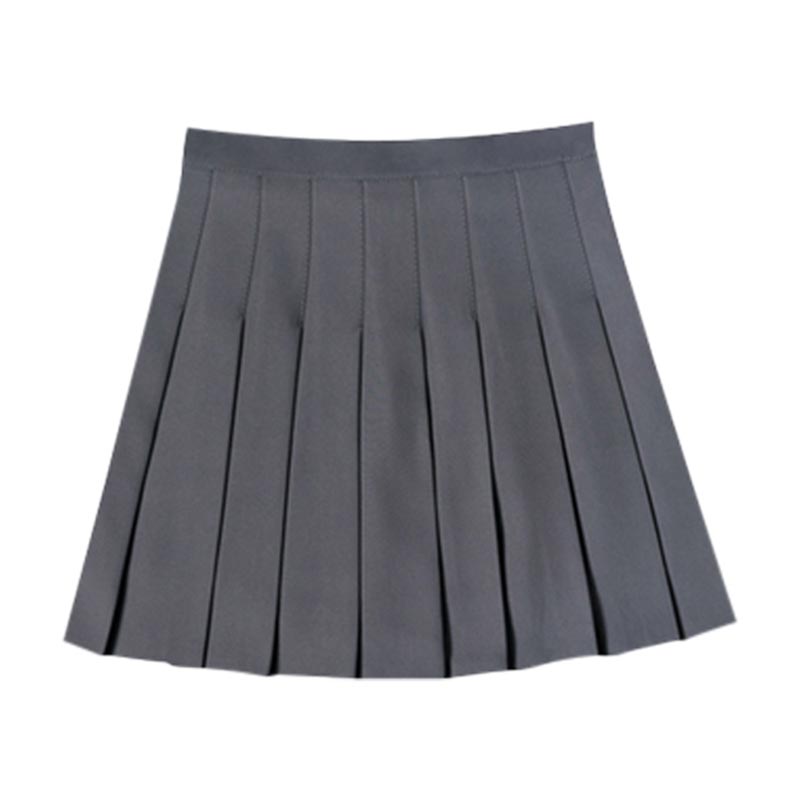 Kawaii Vest Shirt Pleated Skirt Set