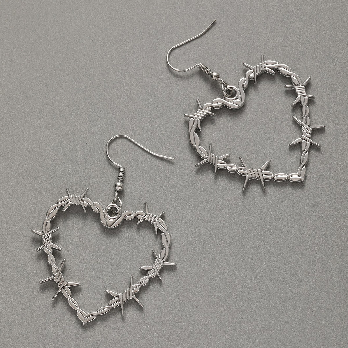 Wire Heart Earrings