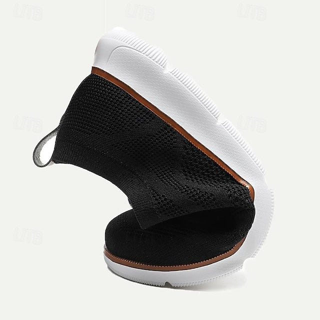 Casual - Lightweight Breathable Sneakers Knit Men's Walking