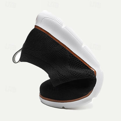 Casual - Lightweight Breathable Sneakers Knit Men's Walking