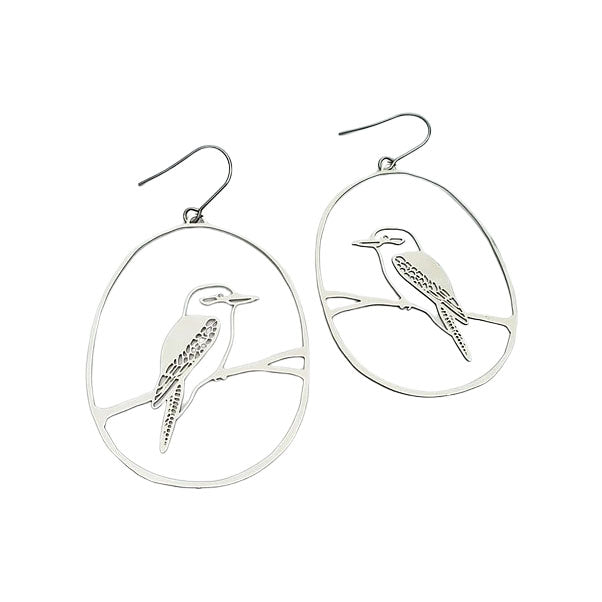 Bird Outline Earrings