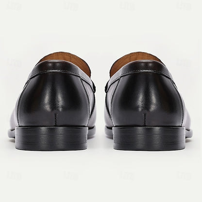 PU Winter Slip-Ons Fleece Loafers Boots lined Men's