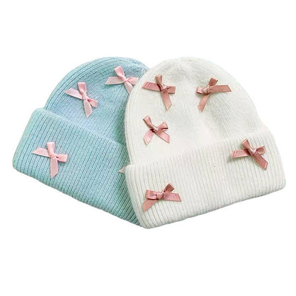 Sweet Bows Beanie Hat