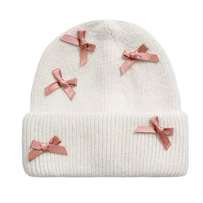 Sweet Bows Beanie Hat