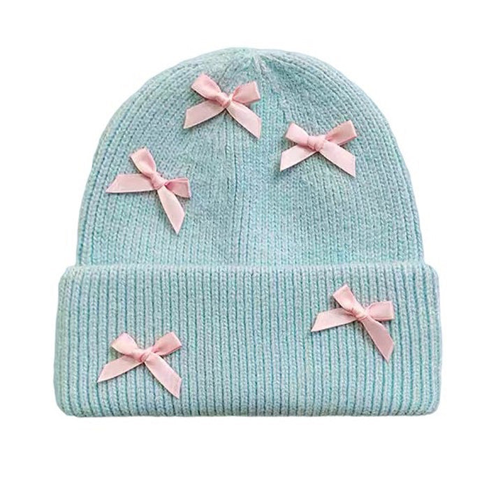 Sweet Bows Beanie Hat