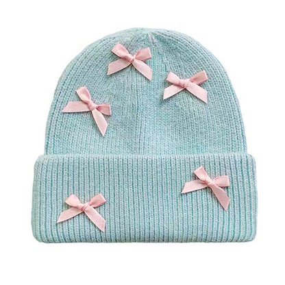 Sweet Bows Beanie Hat