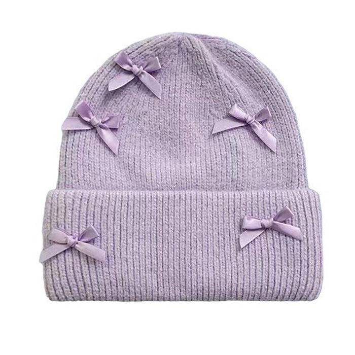 Sweet Bows Beanie Hat