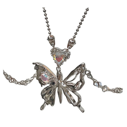 Trendy Butterfly Necklace