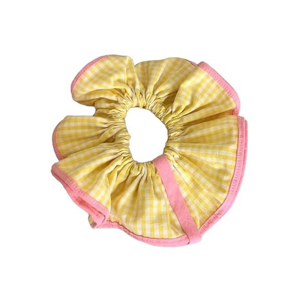 Candy Plaid Scrunchie