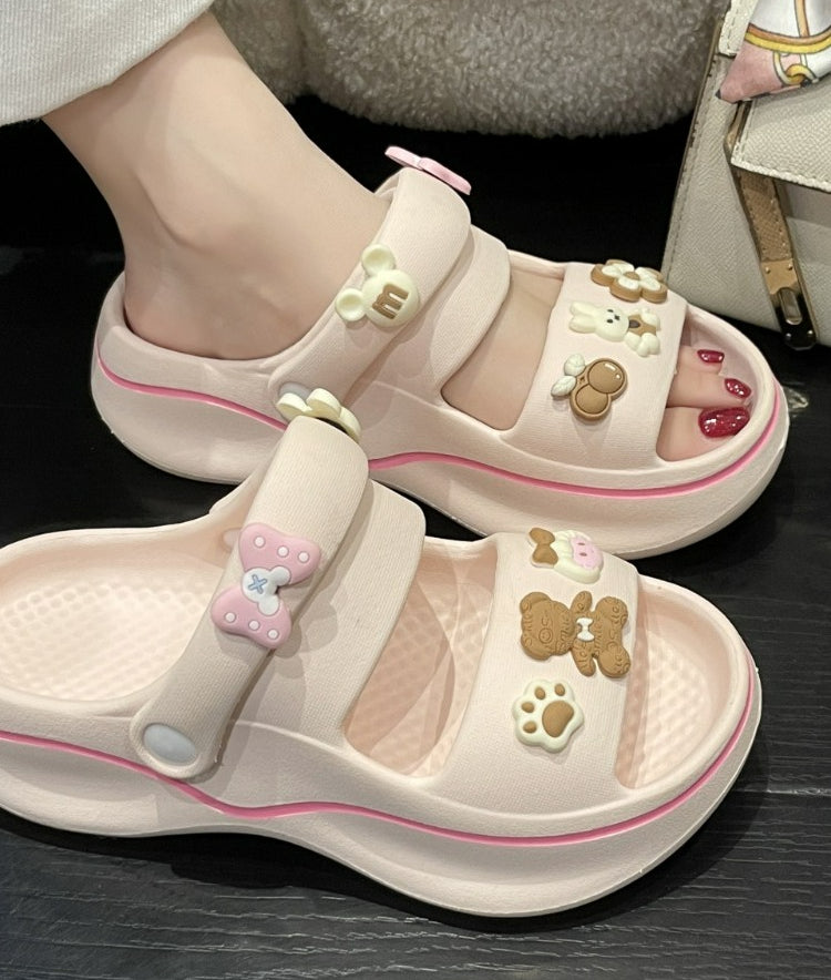 Kawaii Home Wear Bunny and Bear Sandals ON873 Wonderland Case