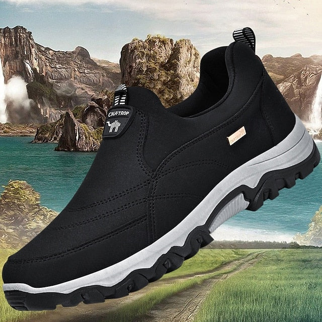 Slip-Ons Leather Loafers Men's PU Breathable