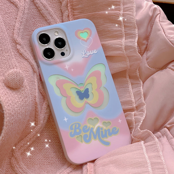 Sweet Colorful Butterfly iPhone Case