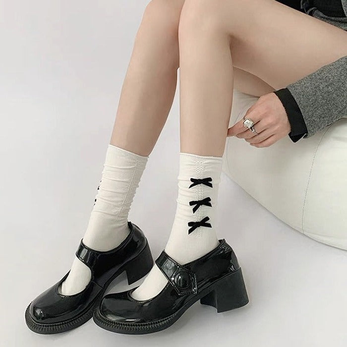 Sweet Soft Bows Socks