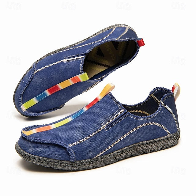 - Men's Canvas Sustainable Eco-Friendly Shoes Slip-On
