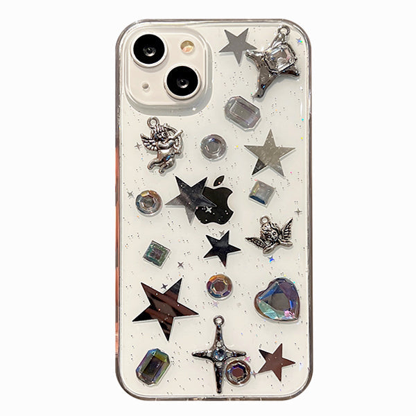 Transparent Star iPhone Case