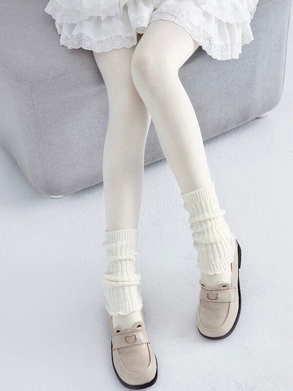 Sweet Soft Lolita White Tights