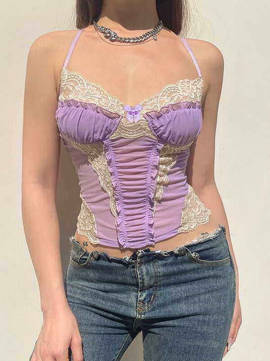 Sexy Lace Floral Camisole
