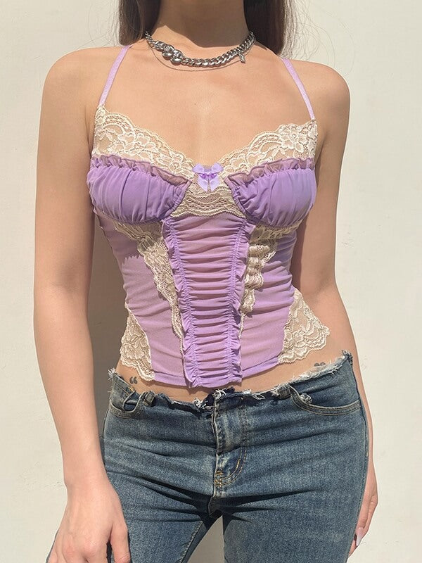 Sexy Lace Floral Camisole
