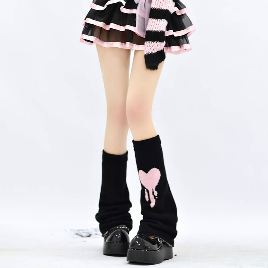 Pink Straps Leg Warmer