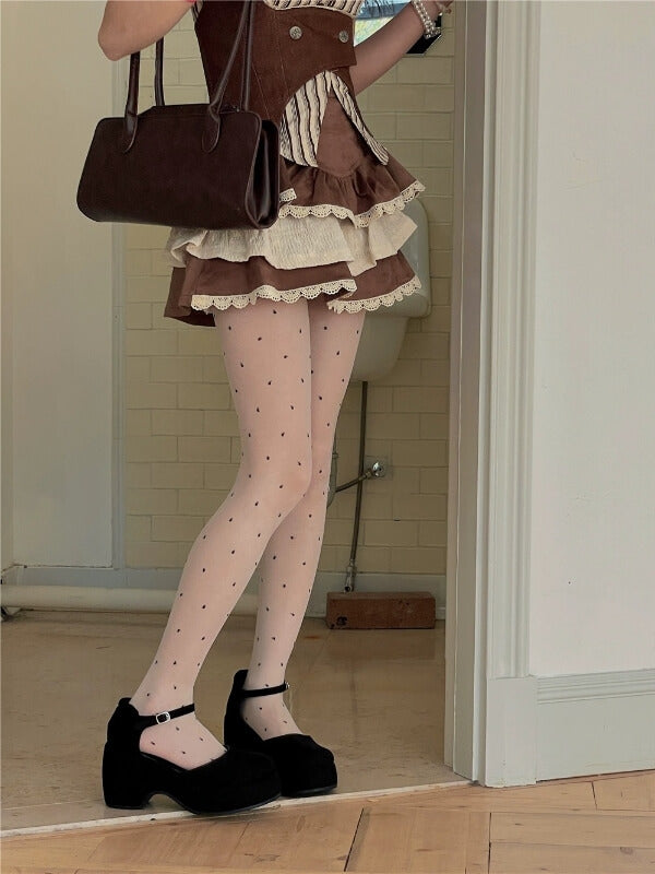 Sweet Candy Dots Tights