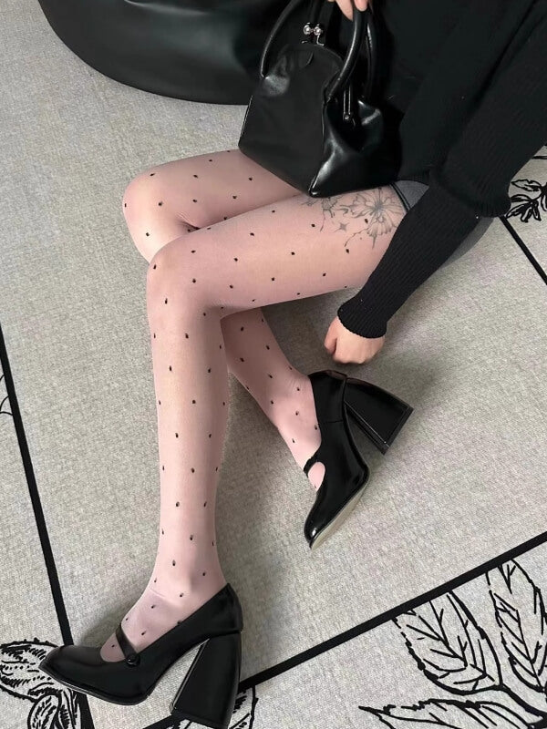 Sweet Candy Dots Tights