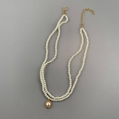 Collier de perles de luxe vintage