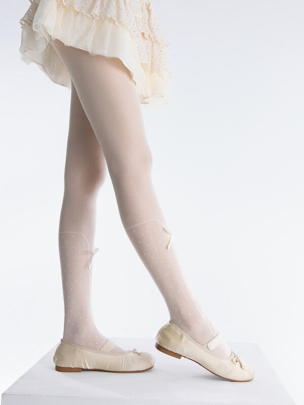 Sweet Lolita Lace Bow Tights