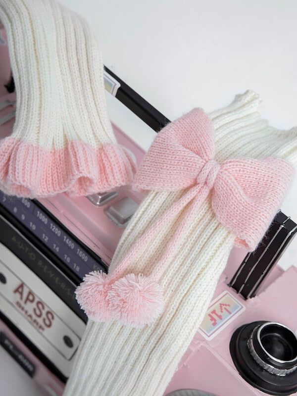 Lolita Bow Leg Warmers