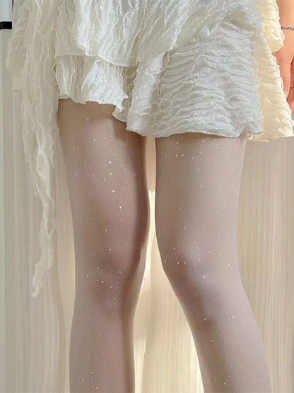 Glitter Bling Thin Tights