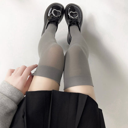 Soft Solid Color Stockings