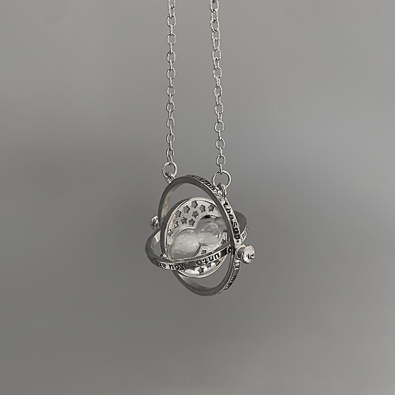 Rotating Planet Necklace