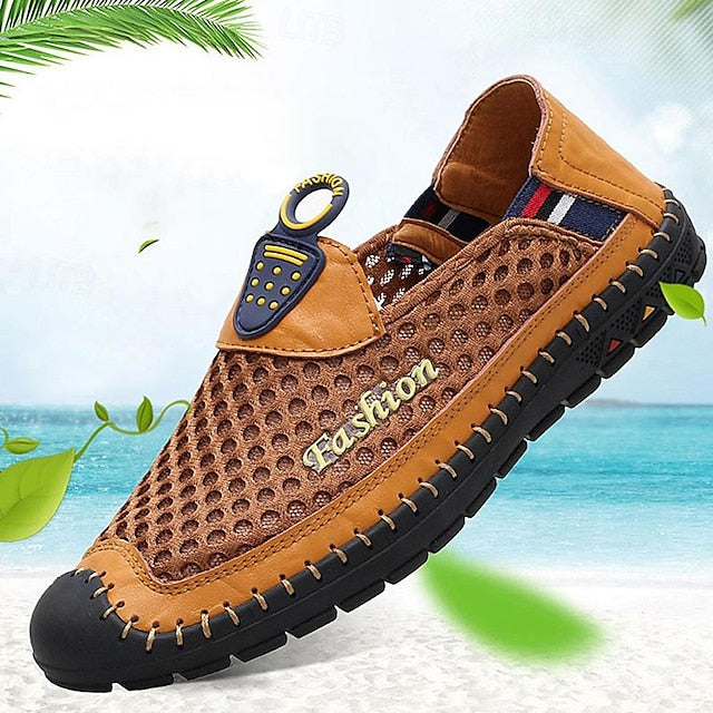 Black Driving – Loafers Textured Men’s Moc-Toe Crocodile