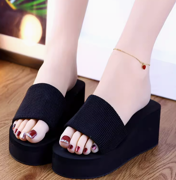 Cute Black Bow Sweet Chic Sandals ON880 Wonderland Case