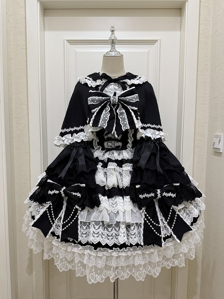 Red Cape / Pink Black Blue