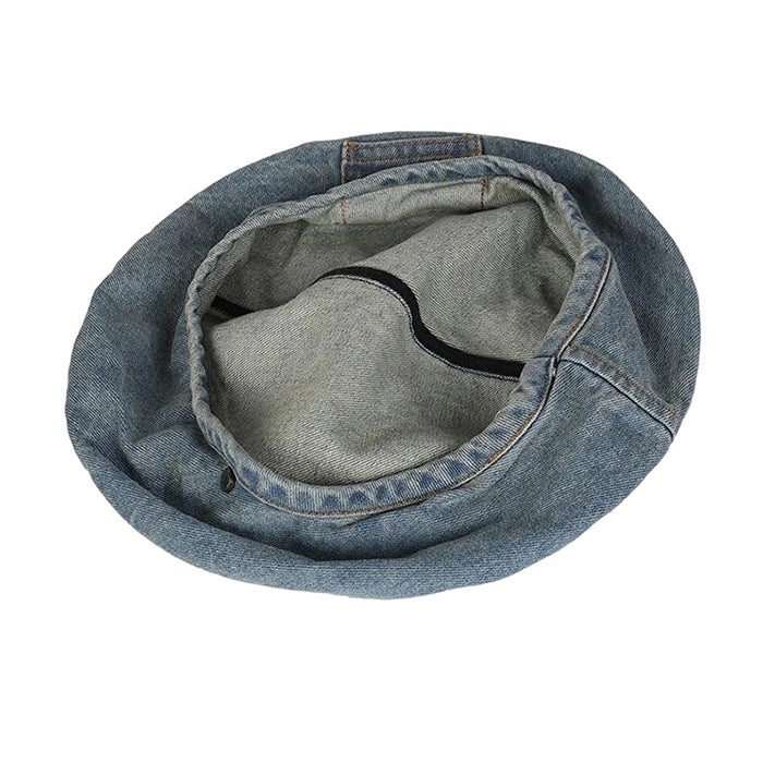 Denim Beret Hat