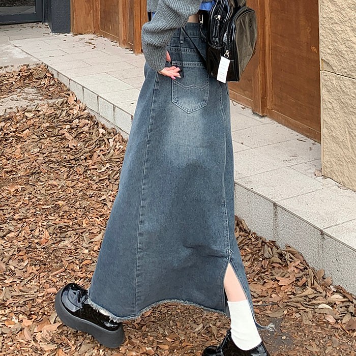 Craft Denim Long Skirt