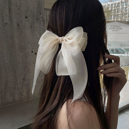 Sweet Flowy Hair Bow