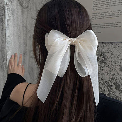 Sweet Flowy Hair Bow