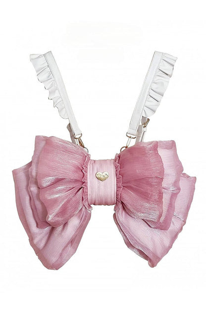 Big Pink Bowknot Lolita Backpack