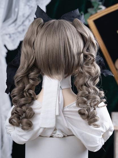 Ponytail Wig Clips 30CM Claw Synthetic Length With Brown Double Long