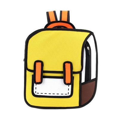 Three Dimensional Cartoon Backpack