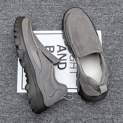 Maroon Slip-On Stylish Perforated Design Sandals with Men's