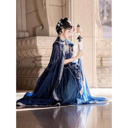 Elegant Starlight Assasin Dress - Modern Hanfu