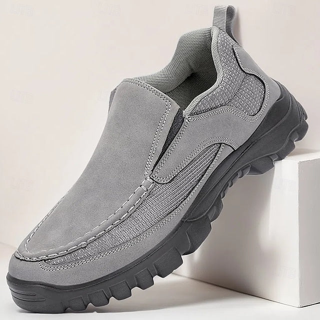 Maroon Slip-On Stylish Perforated Design Sandals with Men's