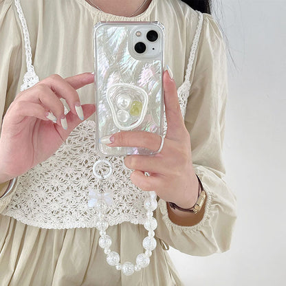 Pearl White iPhone Case