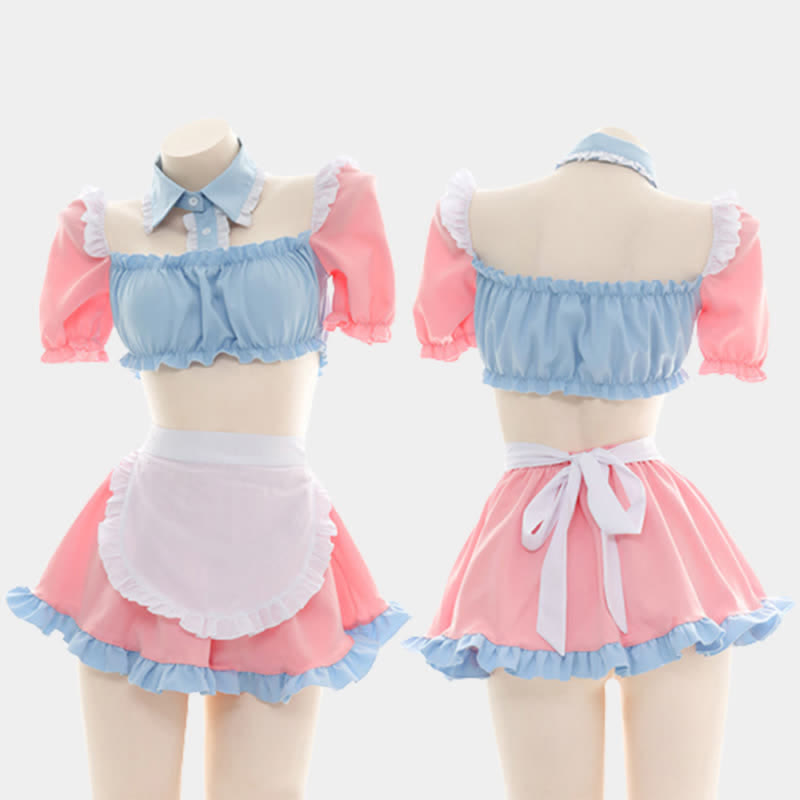 Sweet Maid Nightdress Lingerie Set