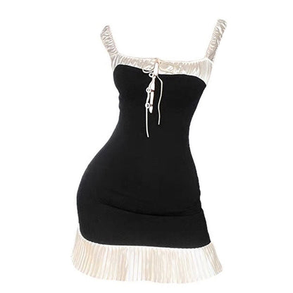 Elegant Maid Mini Dress