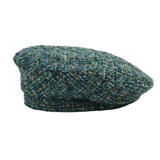 Elegant Tweed Beret