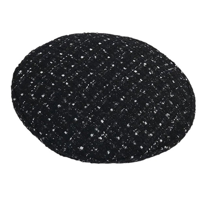 Elegant Tweed Beret