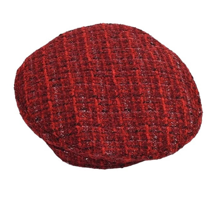 Elegant Tweed Beret